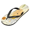 thumbnail image 2 of Unisex Comfort Flip Flops Summer Thong Sandals Non Slip Soles Flip Flop for Beach, Pool, and Daily Wear Nature-inspired Elements S, 2 of 8