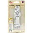 thumbnail image 2 of Prima Marketing Julie Nutting Mixed Media Cling Rubber Stamp-Toby, 2 of 2