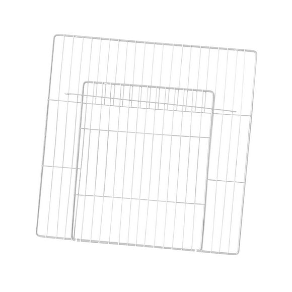 Corral para perros, recinto para mascotas, alambre de hierro, suministros para mascotas de interior, barrera para animales pequeños Blanco
