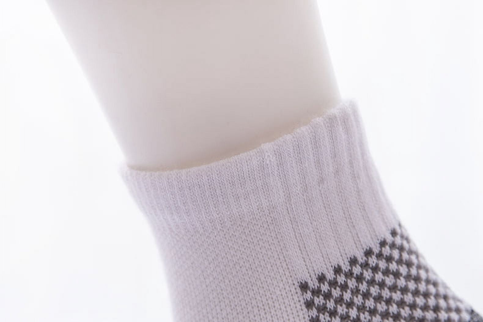Compression Socks for Unisex Men and Women , Ankle Soft Moisture-Wicking Socks , Athletic Cushioned Low Cut Running Socks for a Secure Fit - 8 Pairs