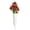 A, variant on Artificial Rose Bouquet with Bucket, Cemetery Memorial Flower Arrangement for Graveside Decoration (Style E)