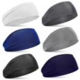 thumbnail image 1 of Here's a refined and professional product description for your **6pcs Sports Headbands**:\n\n \n\n### 6 Pack Sports Headbands – Breathable, Stretchable, 1 of 2