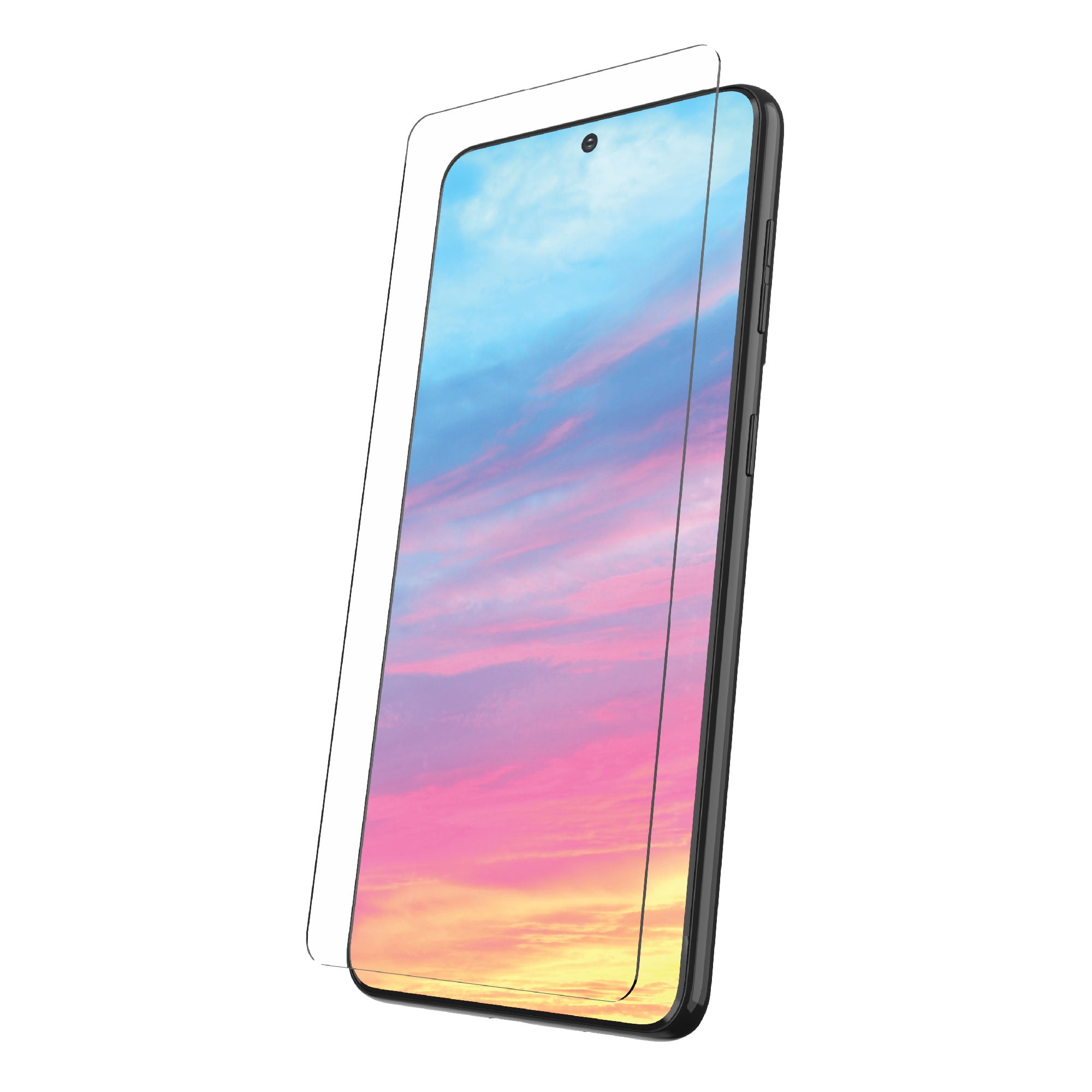 onn. Glass Screen Protector for Samsung Galaxy S21+ 5G