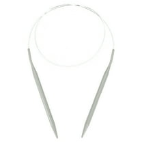 Uxcell Aluminum Circular Knitting Needle US Size 32 inch (80cm) Size US 10.5 (6.5mm) Round Knitting Needle