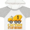 thumbnail image 4 of Inktastic 1st Birthday Construction Truck Cement Mixer Boys or Girls Baby Bodysuit, 4 of 5