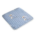thumbnail image 2 of HEVIRGO Chair Cushion with Straps, 12-18 Inch Dustproof Decorative Polyester Household Restaurant Dining Stool Cushion Seat Pad, 2 of 7