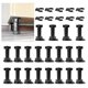 thumbnail image 1 of 20pcs Furniture Feet Adjustable Cupboard Foot Leg Unit Cabinet Legs With Board Clips For Kitchen Ba, 1 of 4