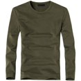 thumbnail image 1 of REDHOTYPE Men's Slim Fit Stretch Long Sleeve T-Shirt, 1 of 2
