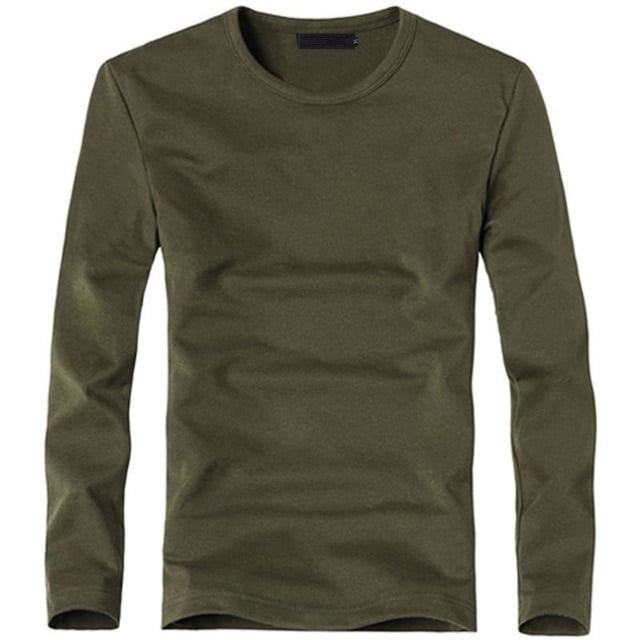 REDHOTYPE Men's Slim Fit Stretch Long Sleeve T-Shirt