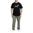 thumbnail image 5 of CafePress - Dachshund In Men's Dark Pajamas - Men's Dark Loose Fit Cotton Pajama Set, 5 of 7