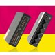 thumbnail image 3 of Generic 5 puertos 10 / 100M Fast Metal Ethernet Network Switch Hub Divisor de Internet de escritorio para el hogar industrial Enchufe de EE. UU. Negro Baoblaze interruptor de Ethernet, 3 of 8