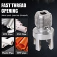thumbnail image 4 of Pipe Threading Tool, Alloy Steel Pipe Thread Cutting Tool Efficient  for Home Repairs, 4 of 7