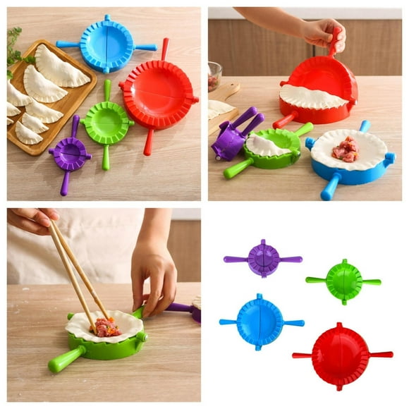WIFKLSIIPG Kitchen Manual Dumpling Tool Large Red Dumpling Household Food Grade Dumpling Clamp