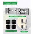 thumbnail image 2 of Kit de Réparation de Coupleur de Pompe Hydraulique Compatible avec John Deere 4020 4440 8440 2520 4320 4430 Remplace AR49427 R34360 R34362, 2 of 3