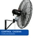 thumbnail image 2 of Narvik Ventilador de Pared Industrial, 24 pulgadas, Aspas de Aluminio, Amplia Oscilación, 235 Watts, Nuevo, 2 of 10
