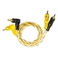 thumbnail image 2 of Cable de 2 RCA a 2 RCA Tipo L 90cm Audiobahn ARCA290F, 2 of 3