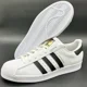 thumbnail image 2 of EG4958 Adidas Originals Superstar Shell Toe Mens Shoe White/Black/Gold Size Vary, 2 of 6
