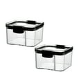 thumbnail image 3 of Fiudx Juego de Recipientes Herméticos para Almacenamiento, Diseño Compacto, Plástico Duradero, Versátiles para La Cocina, Organización de Refrigerios y Cereales, Tamaños de 460 Ml, 700 Ml, 1300 Ml y, 3 of 7