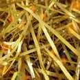 thumbnail image 2 of Tela triturada dorada de 500g, rafia dorada brillante, relleno de cesta decorativa, tela triturada para caja de regalo, artículos para fiestas, 2 of 5