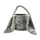 thumbnail image 1 of Bolsa de transporte ligera para dulces de Pascua, cesta de regalo con huevos decorativos y contenedor de almacenamiento. Gris, 1 of 9