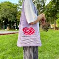 thumbnail image 4 of Kukuzhu Y2k Aesthetic Tote Bag Aesthetic Crochet Tote Bag Aesthetic Tote Bags Tote Bag Aesthetic Y2k Bag, 4 of 6