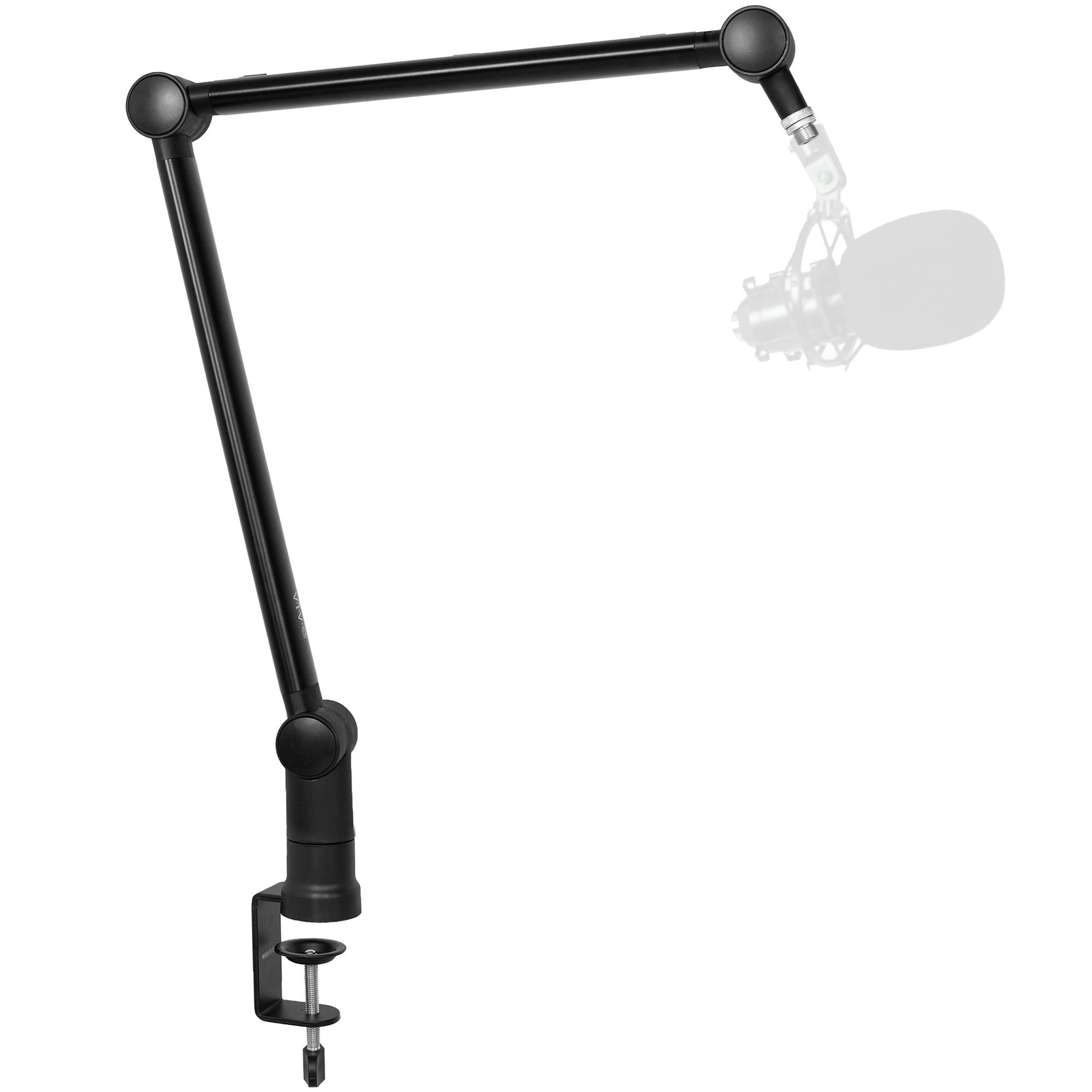 VIVO Premium Clampon Microphone Boom Arm Stand, Heavy Duty Desk Mount