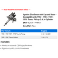 thumbnail image 2 of Ignition Distributor with Cap and Rotor - Compatible with 1982 - 1987, 1989 - 1990 Toyota Pickup 2.4L 4-Cylinder 1983 1984 1985 1986, 2 of 2
