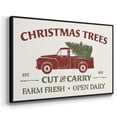 thumbnail image 3 of Christmas Farm Sign Collection A - Framed Gallery Wrapped Holiday Canvas - 17 x 25 - Black Frame, 3 of 8