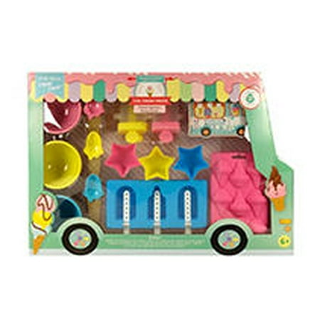 UPC: 0850026945003 | Handstand Kitchen Ice Cream Truck Classic Summer Sweet Treats Dessert Making Set for Kids