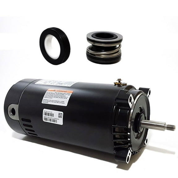 Puri Tech Motor and Seal Replacement Kit for 1.5hp Century UST1152 Motor and PS-200 Seal