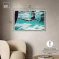 thumbnail image 5 of Art Remedy Retro Photography Canvas, 36" x 24", White Frame, Underwater Beauty, 5 of 7