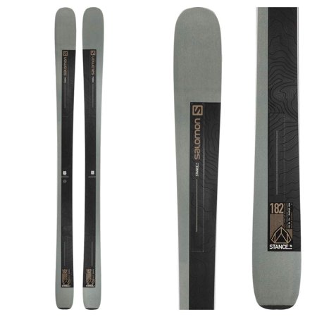 Salomon N Stance 96 Ski - Dark Grey/Black/Brown 176 | Walmart Canada