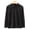 Black, variant on Esaierr Kids Girls Fleece Tops T Shirts Toddler Long Sleeve T Shirts Solid Solid Colour Top Shirts for 3-14Y