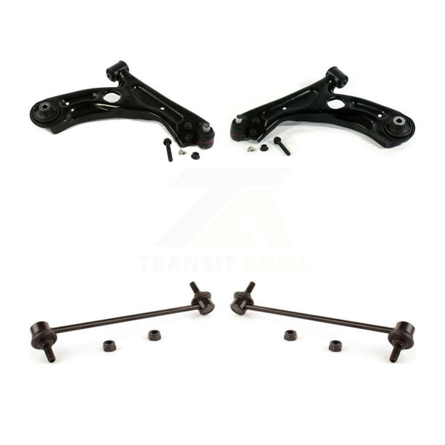 TOR Front Suspension Control Arm and Ball Joint Assembly Stabilizer Bar Link Kit for Car 2012-2015 2017-2020 Chevrolet Sonic - Left Right Side (Driver Passenger) KTR-100164