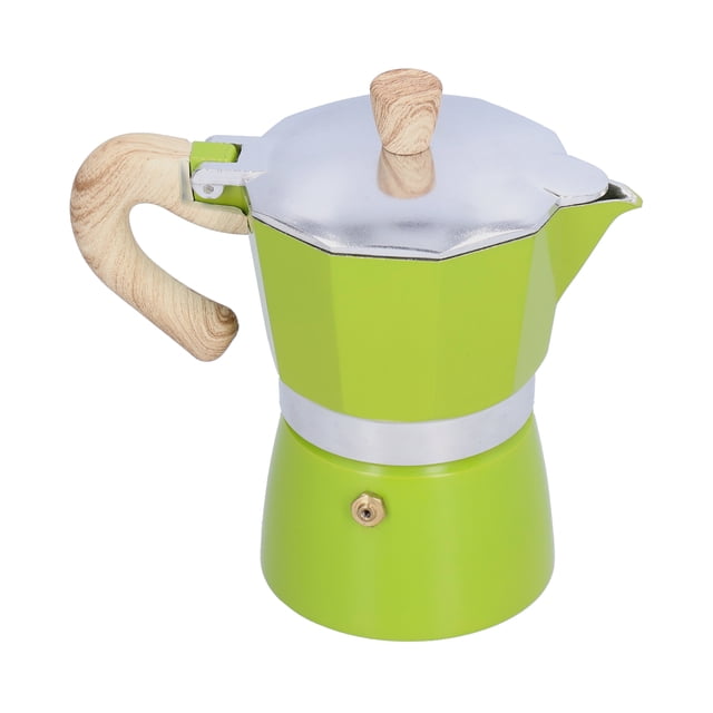 Cafetera, cafetera de 150 ml, estufa Moka Pot, suministros para el hogar, diseño revolucionario