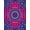 Pink, Pattern 1, variant on ODIKA 4x6 Machine Washable Non-Slip Area Rug, Bohemian Eclectic Inspired Tapestry High Traffic Rug, Pink, 593722