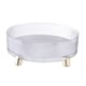 thumbnail image 1 of Bandeja de almacenamiento giratoria, contenedor, soporte para cosméticos, estante de especias giratorio antideslizante, bandeja para servir para, 1 of 6