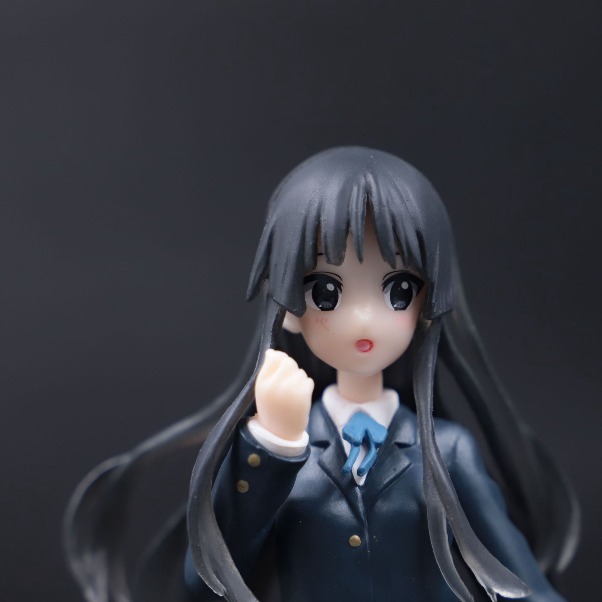 New K-ON! Akiyama Mio (School Uniform Ver) Character Anime Model Statue Action Figures Desktop Ornament Popular Decorations Fan Souvenirs Creative Gift Collectable