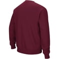 thumbnail image 2 of Men's Colosseum Maroon Minnesota Golden Gophers Arch & Logo Crew Neck Sweatshirt, 2 of 4