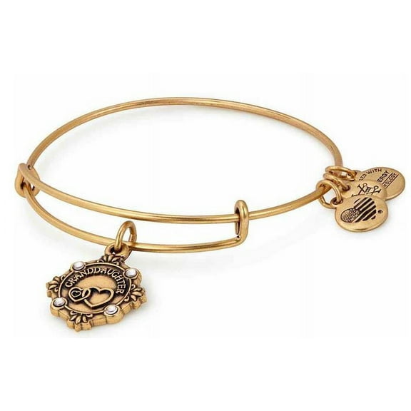 Alex and Ani Because I Love You Granddaughter Bangle - A18BILY06RG