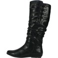 thumbnail image 3 of Cliffs by White Mountain Womens Francie Faux Leather Slouchy Knee-High Boots, 3 of 6