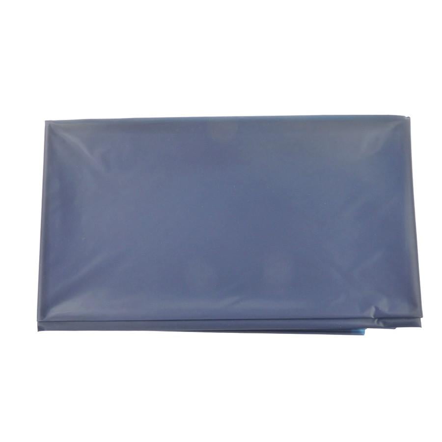 Plastic Table Cover, Rectangular, 54Inch x 108Inch, Navy Blue