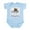 Sky Blue, variant on CafePress - Big Brother Has Four Paws Baby Infant Bodysuit - Baby Light Bodysuit, Size Newborn - 24 Months