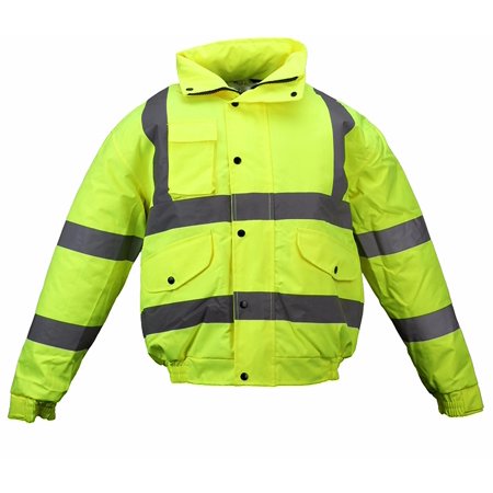 neon green reflective jacket