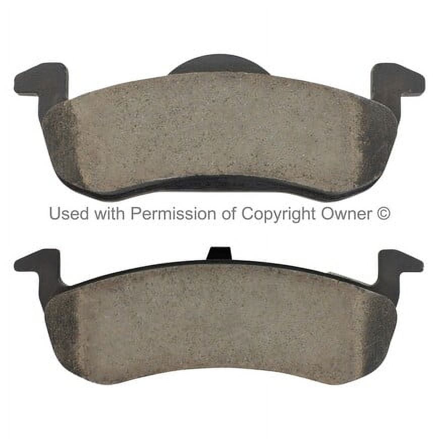 Mpa Electrical 1003-1279C Quality Built Black Series Ceramic Brake Pads W/