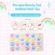 thumbnail image 4 of Seitruly 1 Juego de puntas de uñas artificiales, Kit de manicura de dibujos animados para niños, PNT-16-04 Type3 NO3 Seitruly CE011465-04, 4 of 6