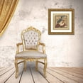 thumbnail image 3 of Lewis, Kim 12x12 Gold Ornate Wood Framed with Double Matting Museum Art Print Titled - Snowman I, 3 of 4