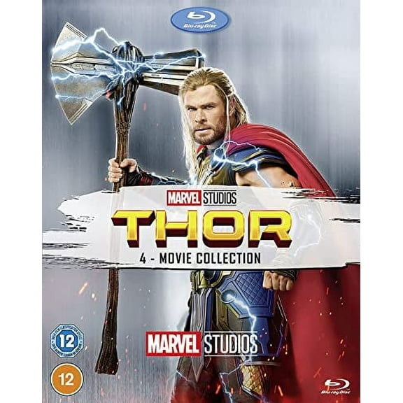 Marvel Studio’s Thor 1-4 Complete Box set – Blu-ray [Region Free]