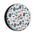 thumbnail image 1 of Balery Fourth Of July Party Cubiertas para Neumáticos - Protector Resistente para Neumáticos de Camioneta, SUV, Remolque, Camper y RV-14 inch, 1 of 6