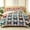 Grid Butterfly, variant on Davulos Butterfly Quilt Set King/Cal King Size, 3 Pieces Watercolor Wildflower Bedspread 110"x96",Lightweight Reversible Coverlet for King Bed,Women Bedding for Bedroom Decor